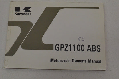 OEM Kawasaki 99920-1777-01 Owner's Manual ZX1100F1
