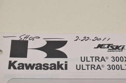 OEM Kawasaki 99931-1523-01 Assembly & Preparation Manual JT1500H/J