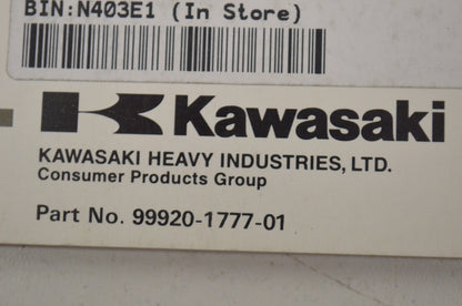 OEM Kawasaki 99920-1777-01 Owner's Manual ZX1100F1
