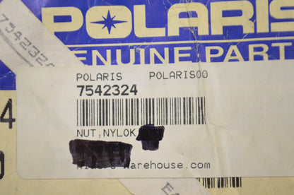 OEM Polaris 7542324 Nylok Nut Qty 2 NOS