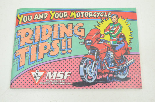 OEM Kawasaki 99929-1580 You and Your Motorcycle Riding Tips!! NOS