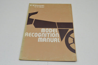 OEM Kawasaki 99930-1002-01 Recognition Manual 79-81
