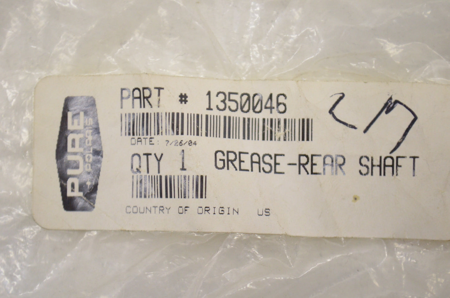 New OEM Polaris Grease NOS