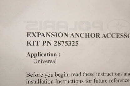 Gun Boot Anchor Kit NOS