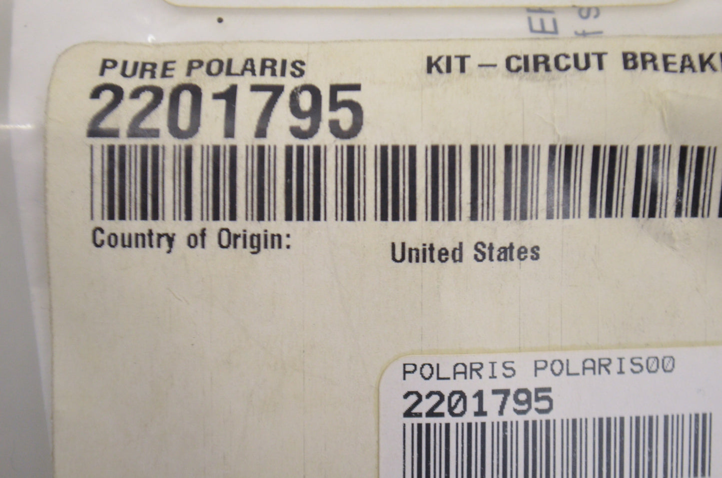 Fan Circuit Breaker Kit NOS