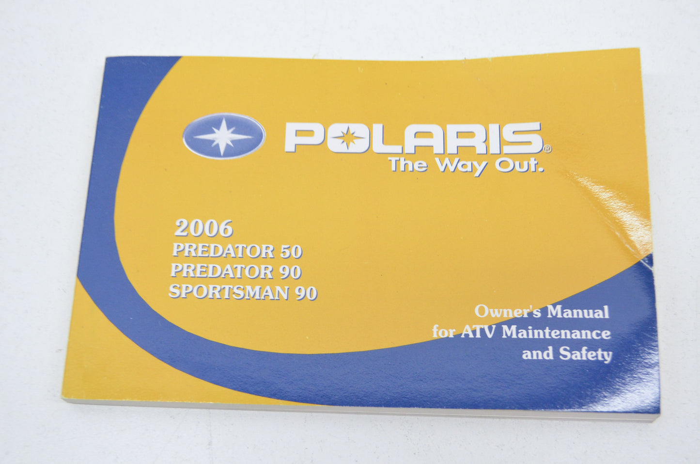 OEM Polaris 9920229 Owner's Manual 06 Sportsman 90/PRED 50/90 NOS