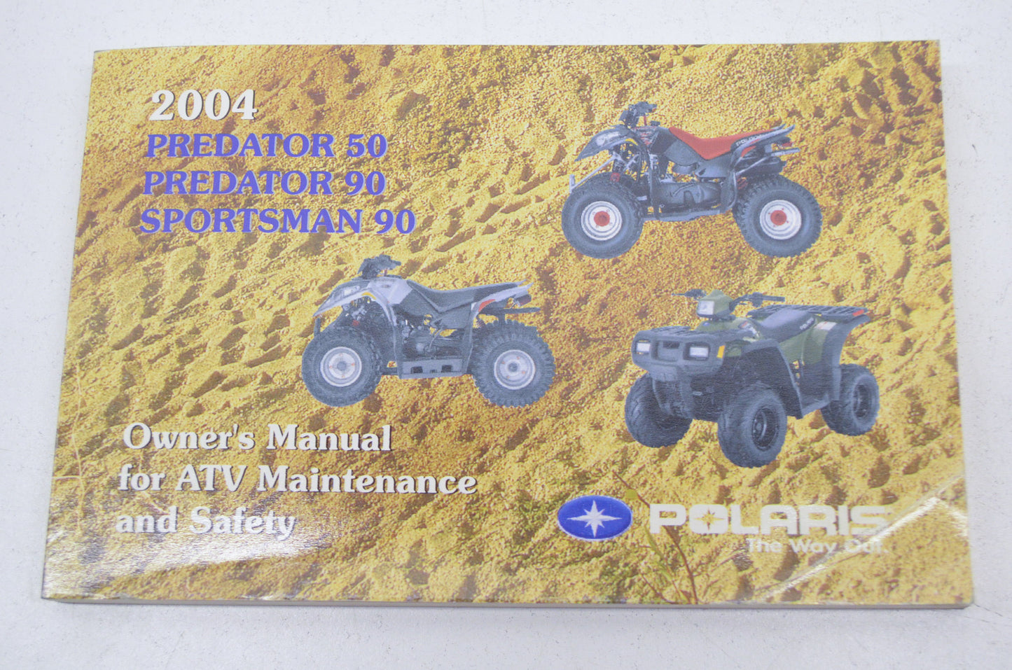 OEM Polaris 9918778 Owner's Manual 04 Youth ATV NOS