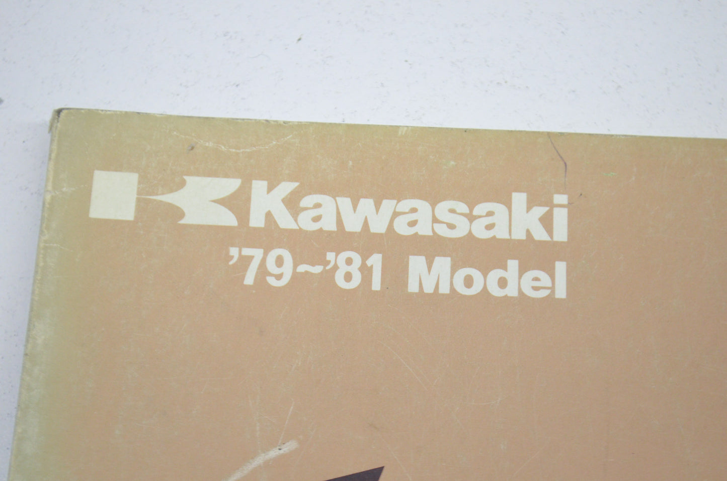 OEM Kawasaki 99930-1002-01 Recognition Manual 79-81