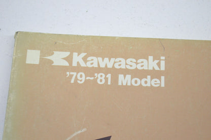 OEM Kawasaki 99930-1002-01 Recognition Manual 79-81