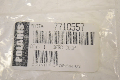 OEM Polaris 7710557 Spring Ring NOS