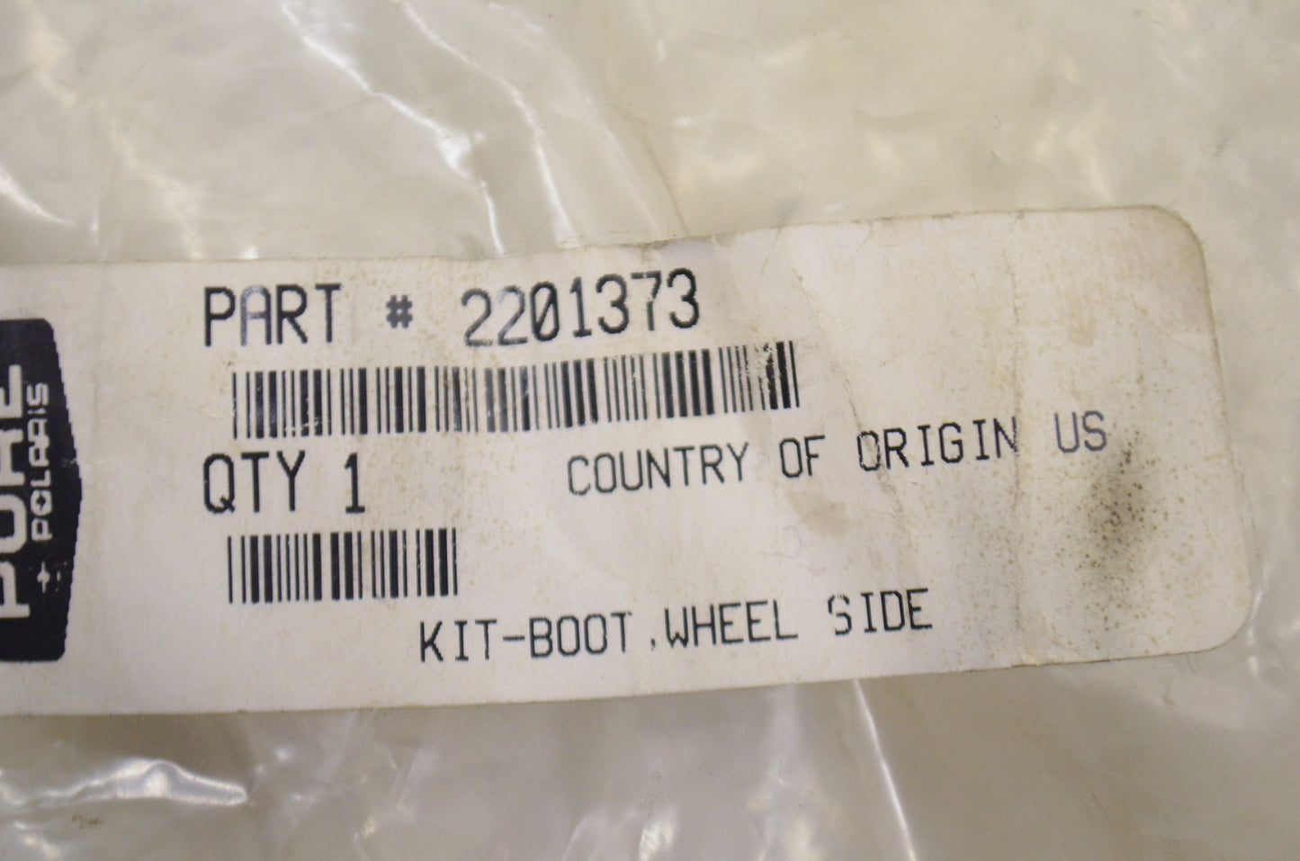 OEM Polaris 2201373 Rear Side Boot Kit NOS