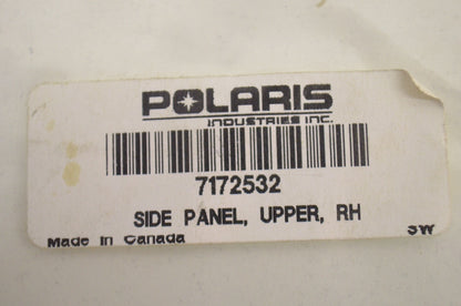 OEM Polaris 7172532 Upper Right Hand Side Panel Decal NOS