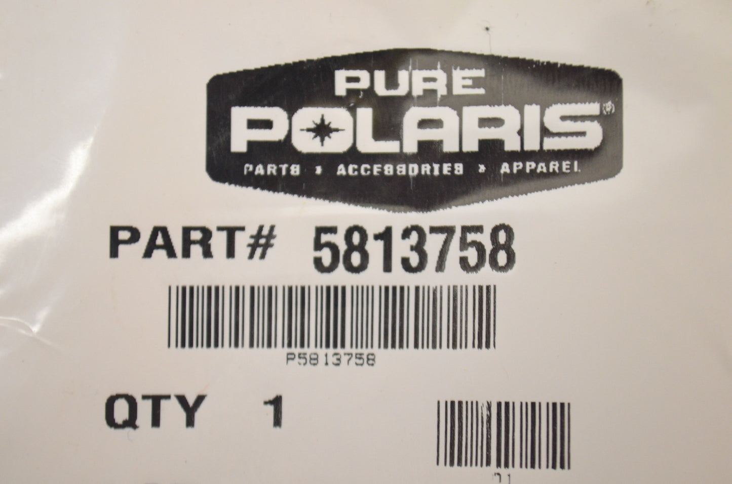 OEM Polaris 5813758 Ignition Gasket Cover NOS