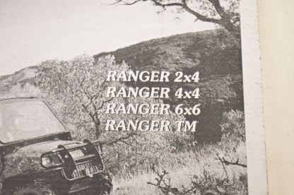 OEM Polaris 9918790 Owner's Manual 04 Ranger 2X4/4X4/6X6 NOS