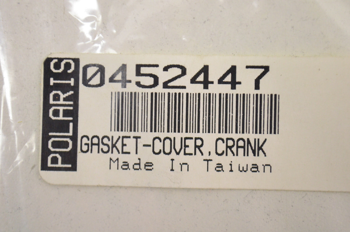 OEM Polaris 452447 Crank Cover Gasket NOS