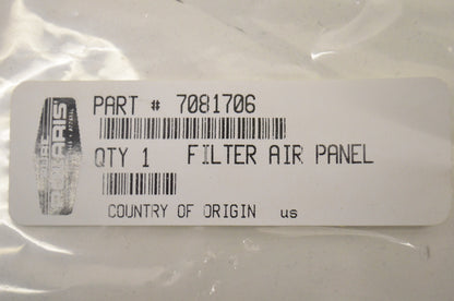OEM Polaris 7081706 Main Airbox Filter NOS