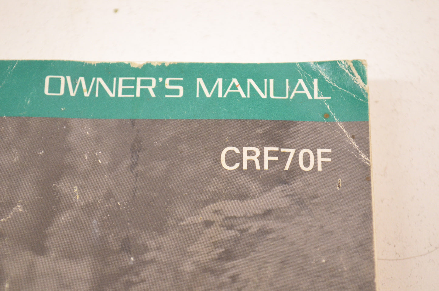 OEM Honda 31GCF690 CRF70F Owner's Manual 06 06 CRF70F