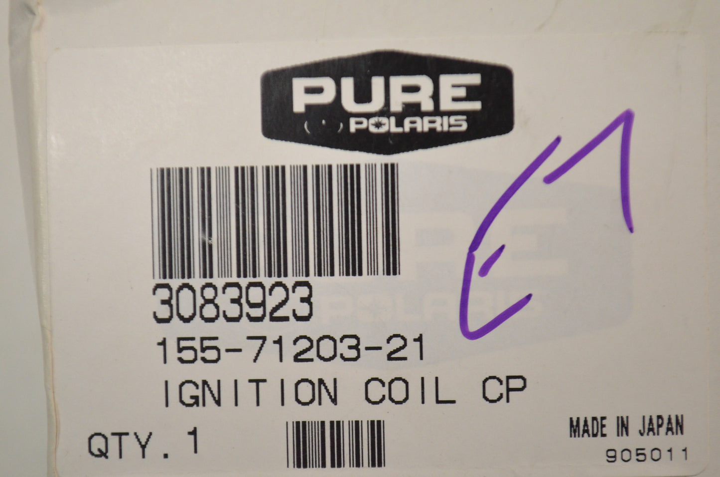 OEM Polaris 3083923 Ignition Timing Coil NOS