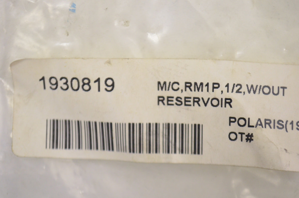 OEM Polaris 1930819 Rear Brake Master Cylinder Assembly NOS