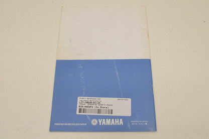 Generator Owner's Manual EF6600DE, YG6600D, YG6600DE NOS