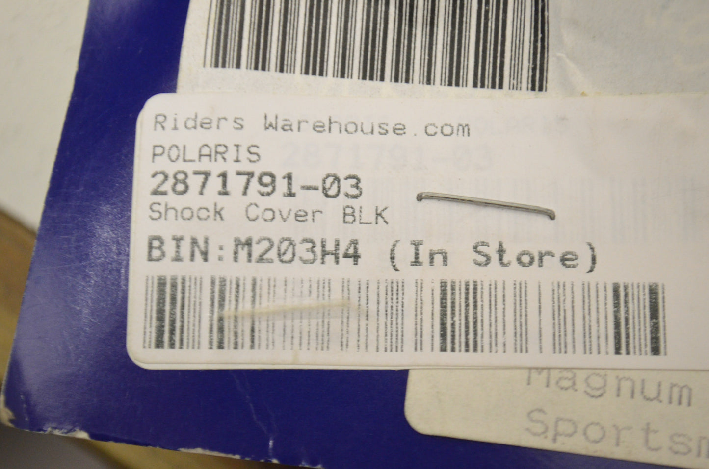 OEM Polaris 2871791-03 Vented Shock & Strut Protectors NOS