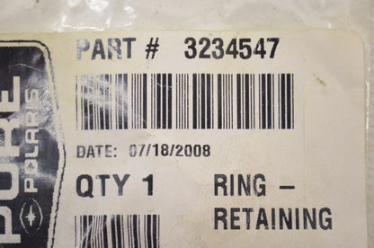 OEM Polaris 3234547 Retaining Ring NOS