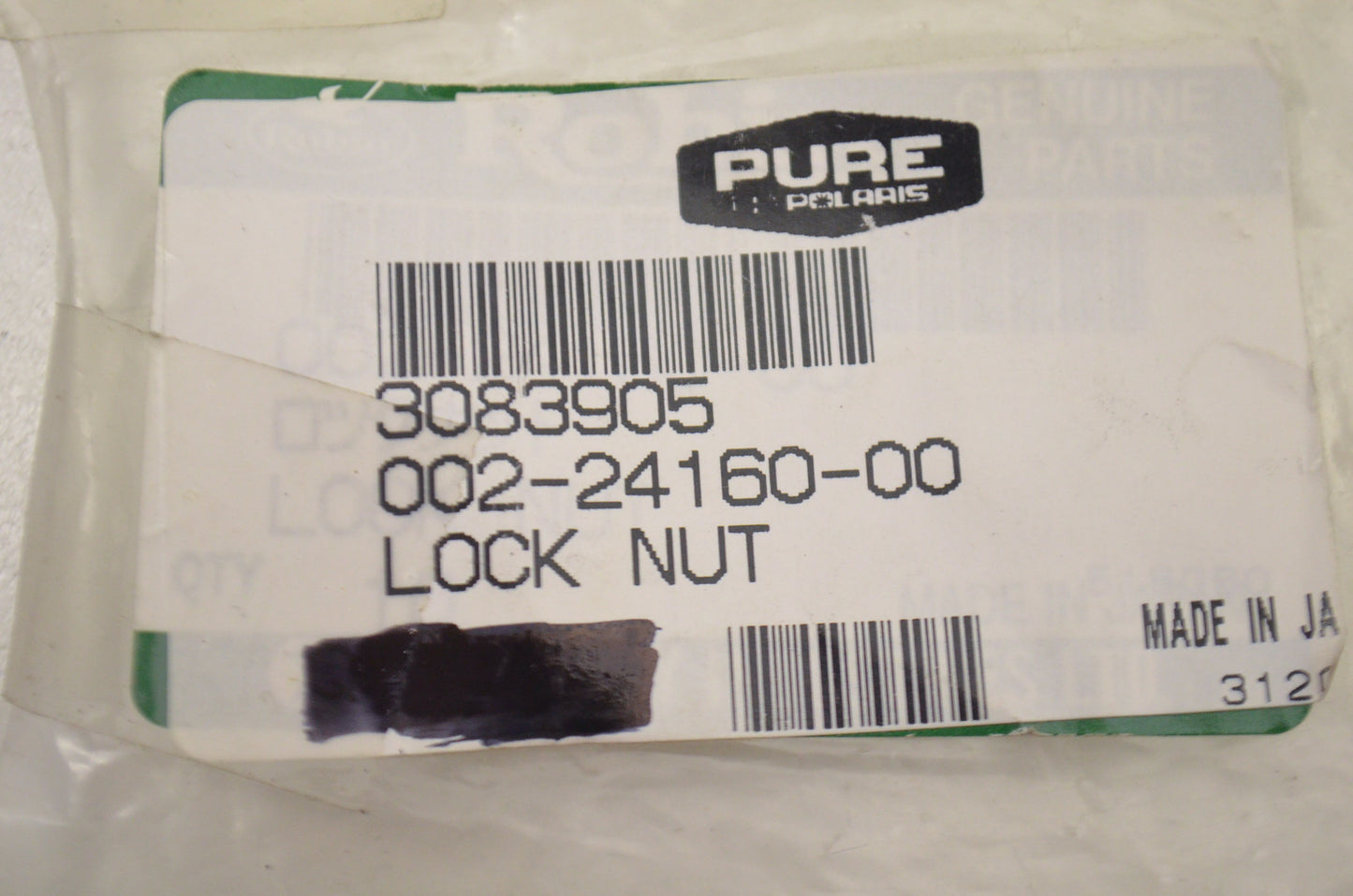 New OEM Polaris Locknut NOS