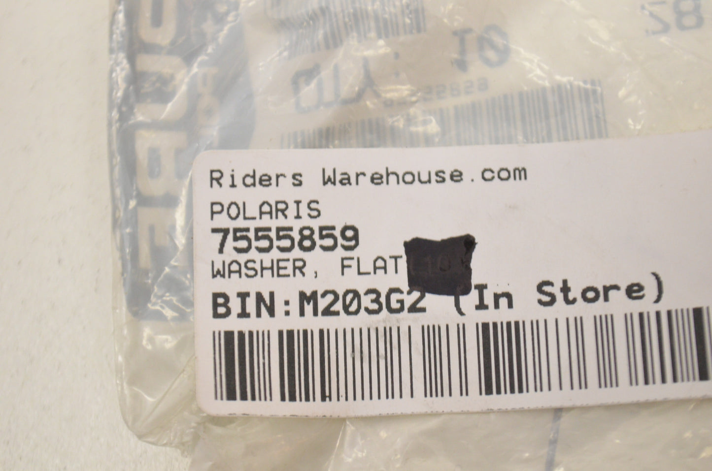 OEM Polaris 7555859 Flat Washer Qty 2 NOS