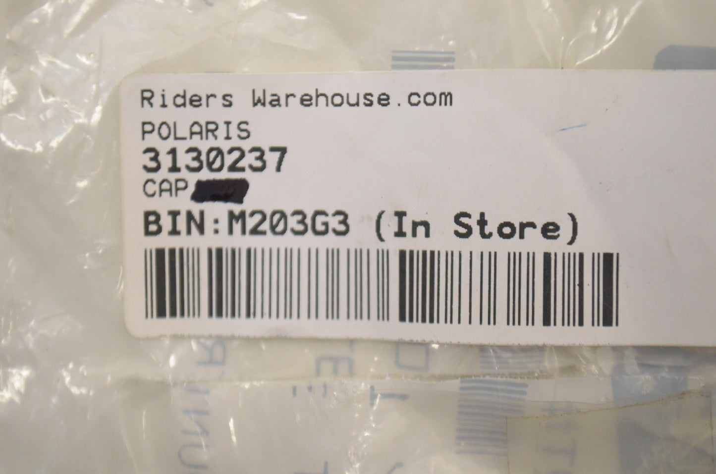 OEM Polaris 3130237 Cap Qty 3 NOS