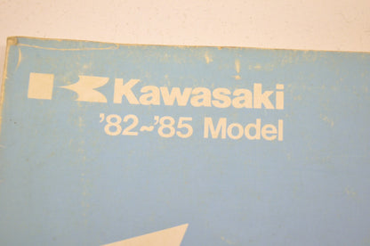 OEM Kawasaki 99930-1003-01 Recognition Manual 82-85