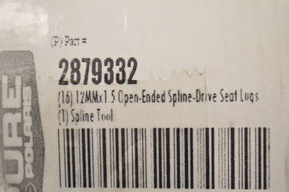 12mm Lug Nut Kit With Wrench NOS