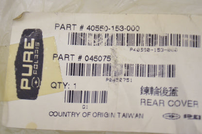 Rear Brake Axle Housing Cover NOS