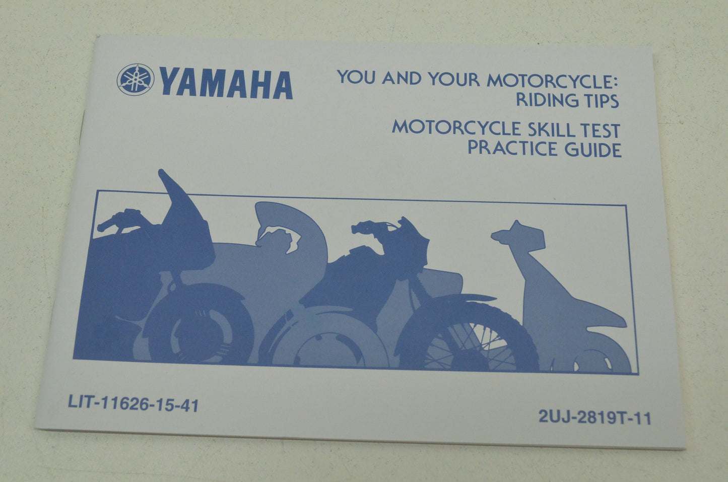 OEM Yamaha LIT-11626-15-41 Ride Tips & Practice Guide Manual NOS