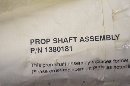 OEM Polaris 1380181 Prop Shaft Assembly NOS