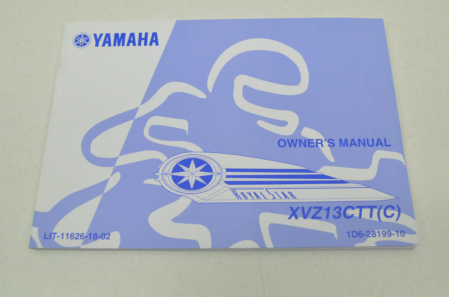 OEM Yamaha LIT-11626-18-02 XVZ13CTT(C) Owner's Manual NOS