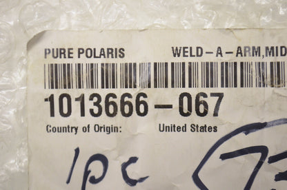 New OEM Polaris Middle Axle A-Arm Weld NOS