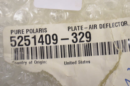 OEM Polaris 5251409-329 E-Coat Air Deflector Plate NOS