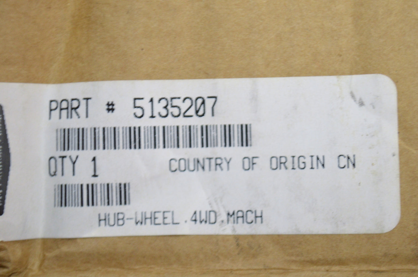 New OEM Polaris Wheel Hub NOS