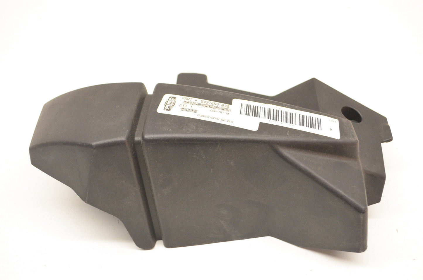 OEM Polaris 5437453-070 Black Right Hand Rear Bumper NOS