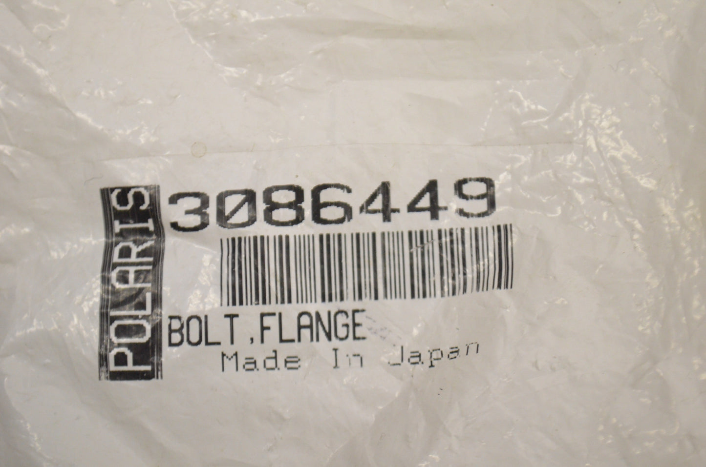 OEM Polaris 3086449 Flange Bolt NOS
