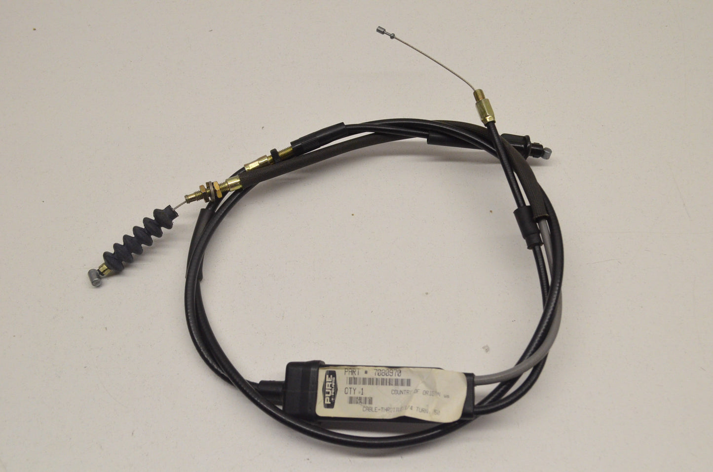 OEM Polaris 7080970 Throttle Cable 1/4 Turn NOS