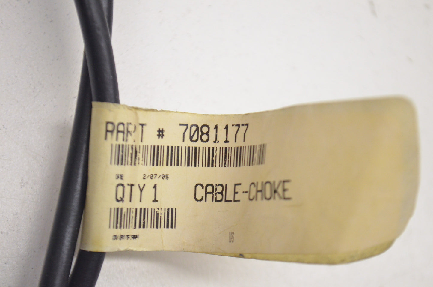 OEM Polaris 7081177 Friction Choke Cable 26" NOS