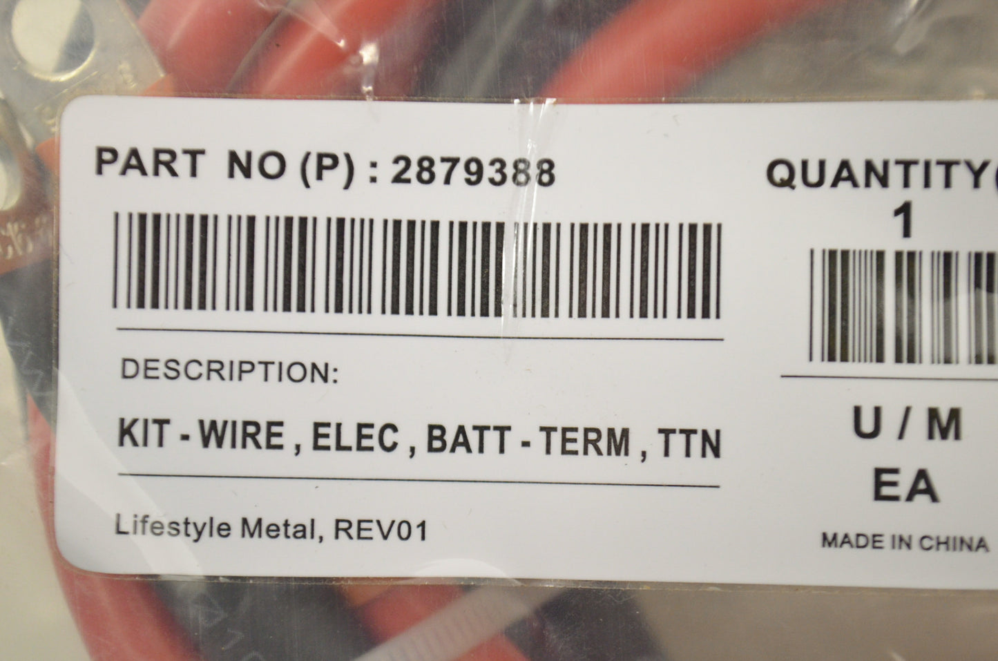 OEM Polaris 2879388 Battery Connection Kit NOS