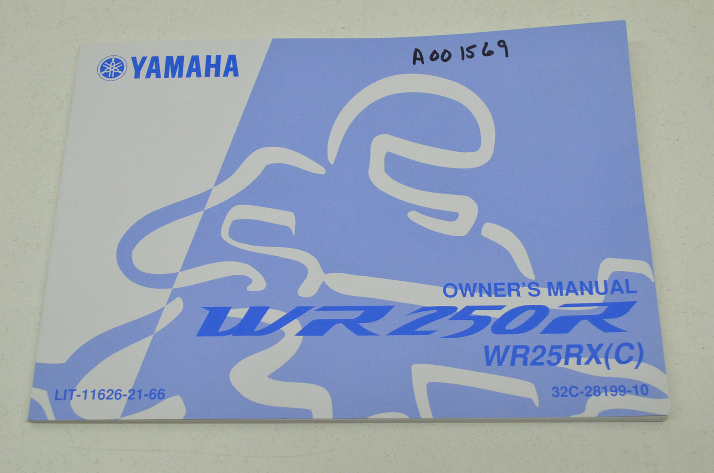 OEM Yamaha LIT-11626-21-66 WR250R WR25RX Owner's Manual