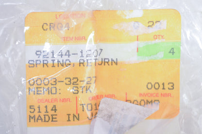 OEM Kawasaki 92144-1207 Return Spring NOS