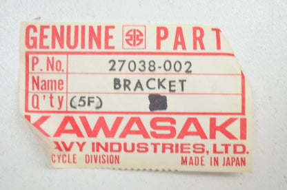 OEM Kawasaki 27038-002 Horn Bracket NOS