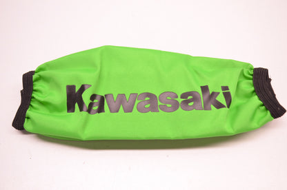 New OEM Kawasaki Green Shock Cover NOS