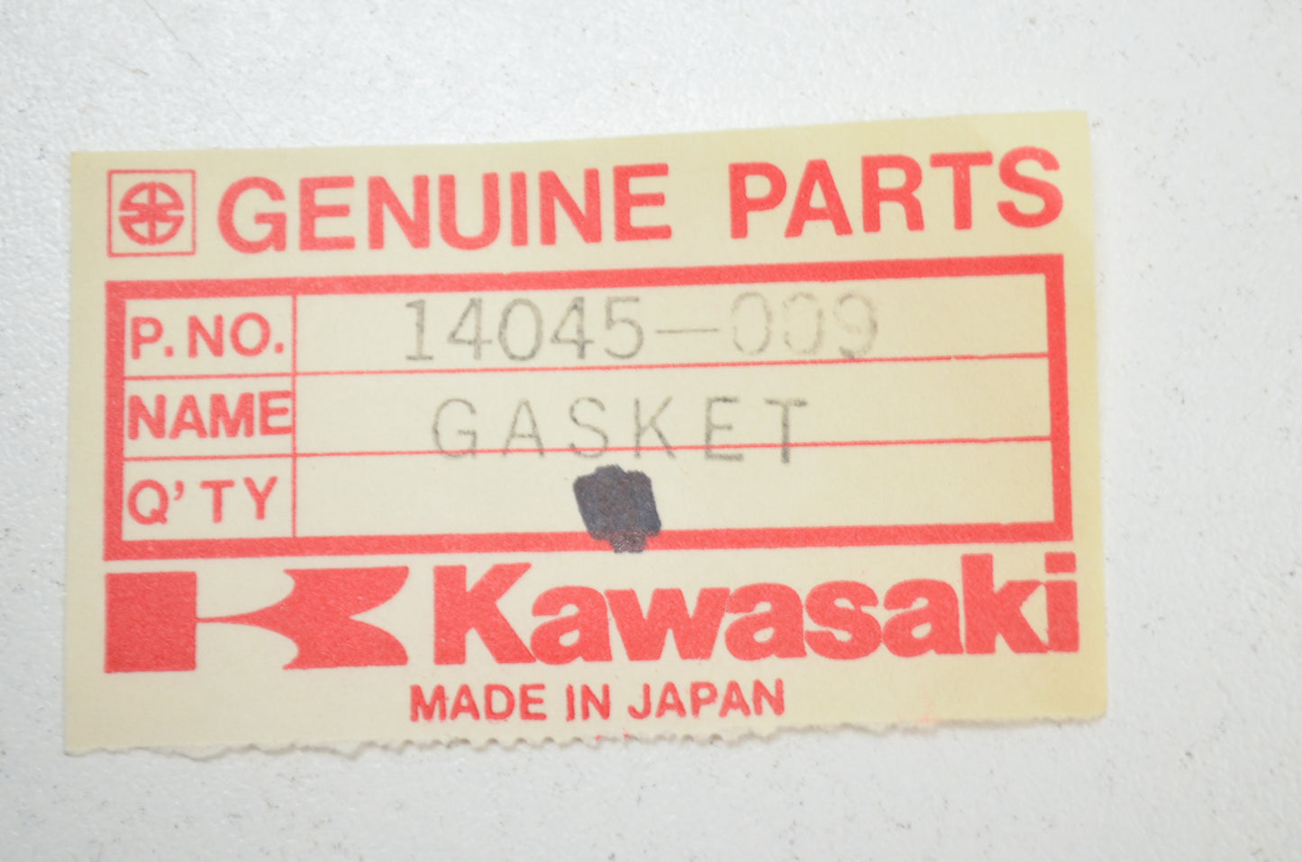 OEM Kawasaki 14045-009 Generator Cover Gasket NOS