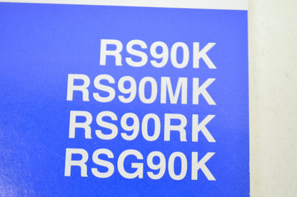 OEM Yamaha LIT-12628-02-38 Owner's Manual RS90K/90MK/90RK RSG9 NOS