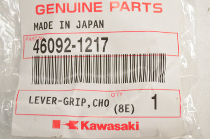 OEM Kawasaki 46092-1217 Choke Lever Grip NOS